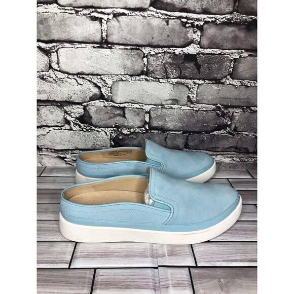 Vionic Effortless Porcelain Blue Suede Leather Comfort Shoes Women 8.5M US/40EU - Picture 13 of 15